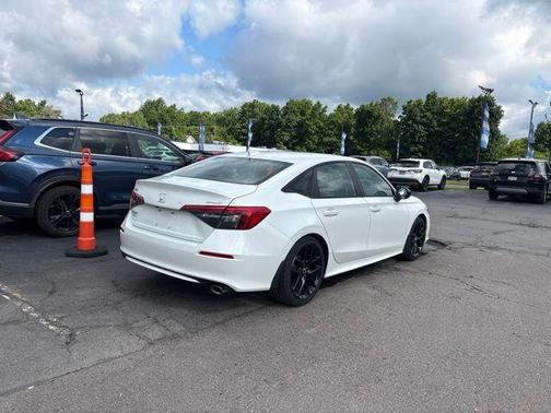 Platinum White Pearl 2023 Honda Civic Sport