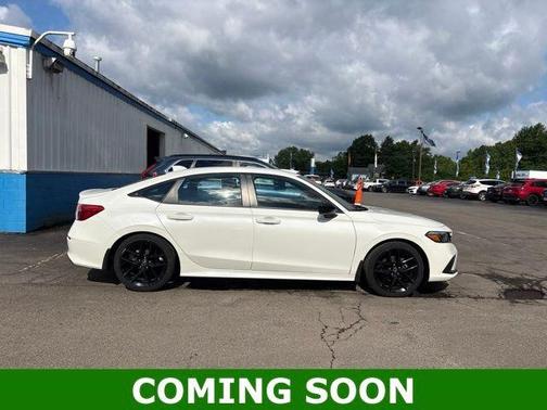 Platinum White Pearl 2023 Honda Civic Sport