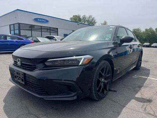 Crystal Black Pearl 2023 Honda Civic Sport