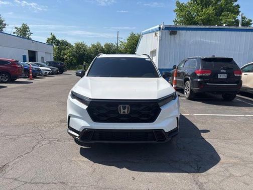 White 2025 Honda CR-V Hybrid Sport