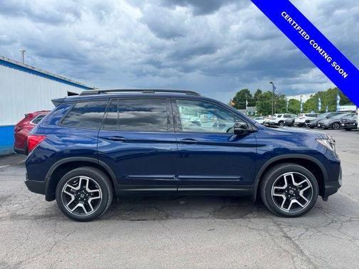 Obsidian Blue Pearl 2022 Honda Passport Elite
