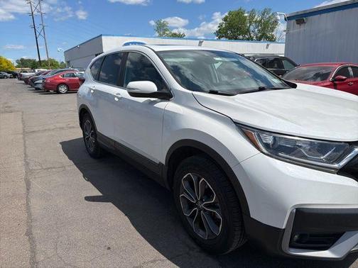 Platinum White Pearl 2020 Honda CR-V EX-L