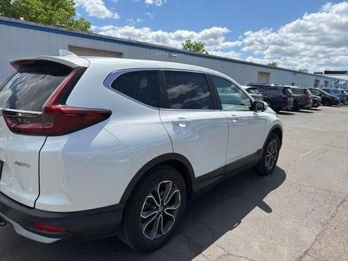 Platinum White Pearl 2020 Honda CR-V EX-L