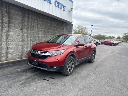Molten Lava Pearl 2018 Honda CR-V EX