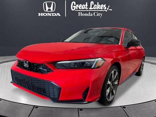 Red 2026 Honda Civic Hybrid Sport Touring