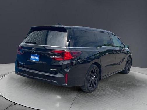 Crystal Black Pearl 2025 Honda Odyssey Sport-L