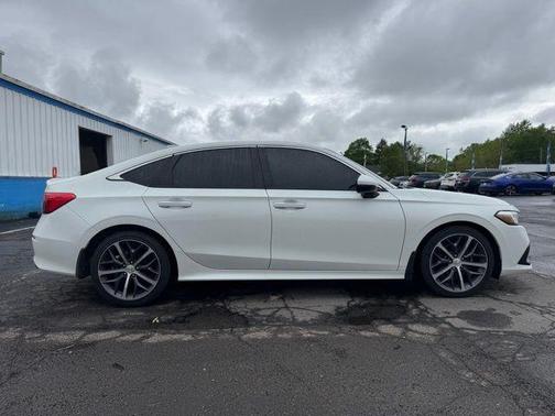 Platinum White Pearl 2024 Honda Civic Touring