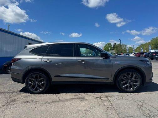 Liquid Carbon Metallic 2024 Acura MDX A-Spec