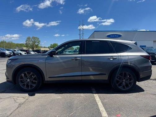 Gray 2024 Acura MDX A-Spec