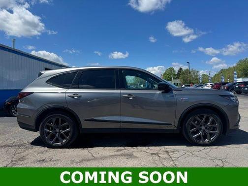 Gray 2024 Acura MDX A-Spec