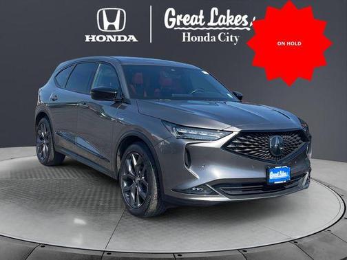 Liquid Carbon Metallic 2024 Acura MDX A-Spec