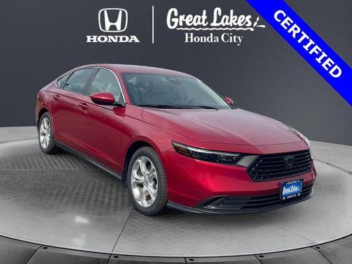 Radiant Red Metallic 2023 Honda Accord LX