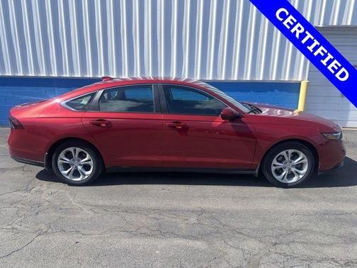 Radiant Red Metallic 2023 Honda Accord LX
