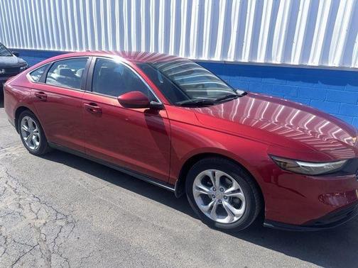 Radiant Red Metallic 2023 Honda Accord LX