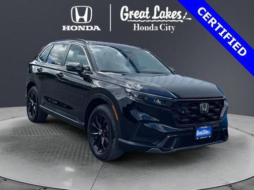Crystal Black Pearl 2023 Honda CR-V Hybrid Sport