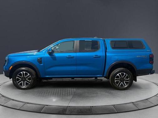 Velocity Blue Metallic 2024 Ford Ranger Lariat