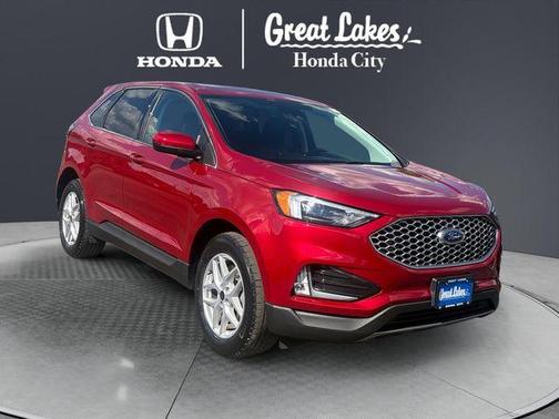 Rapid Red Metallic Tinted Clearcoat 2024 Ford Edge SEL