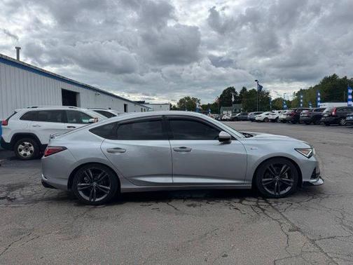 Lunar Silver Metallic 2025 Acura Integra A-Spec