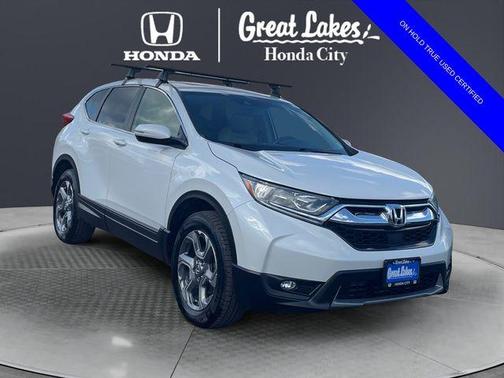 Platinum White Pearl 2019 Honda CR-V EX-L