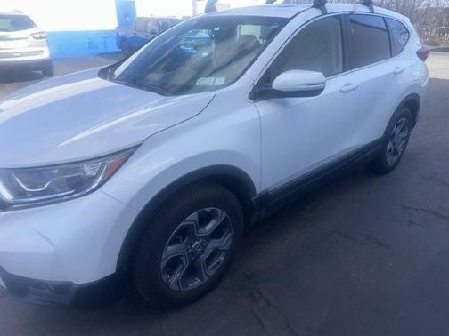 Platinum White Pearl 2019 Honda CR-V EX-L