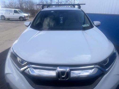 Platinum White Pearl 2019 Honda CR-V EX-L