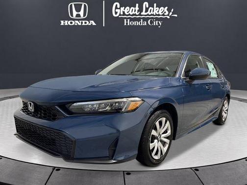 Blue 2026 Honda Civic LX