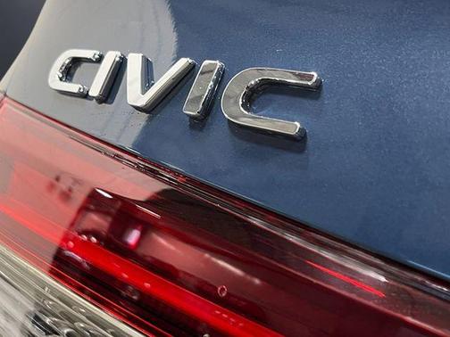 Blue 2026 Honda Civic LX