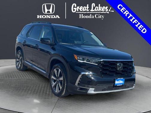 Crystal Black Pearl 2023 Honda Pilot Touring