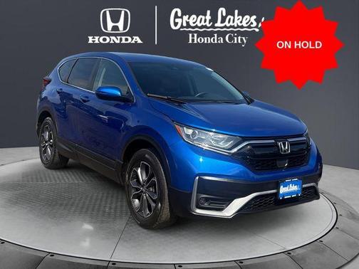 Aegean Blue Metallic 2021 Honda CR-V EX