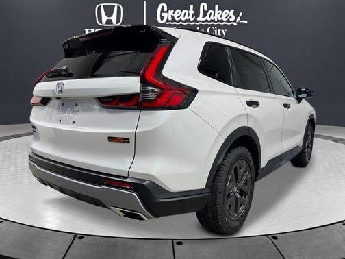 Platinum White Pearl 2026 Honda CR-V Hybrid TrailSport