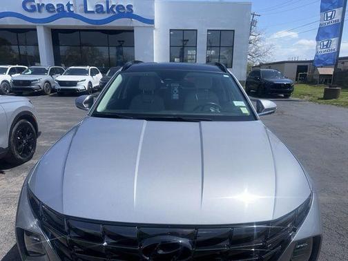 Shimmering Silver 2024 Hyundai TUCSON Hybrid Limited
