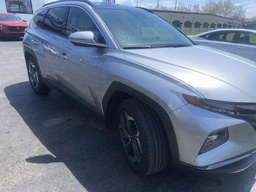 Shimmering Silver 2024 Hyundai TUCSON Hybrid Limited