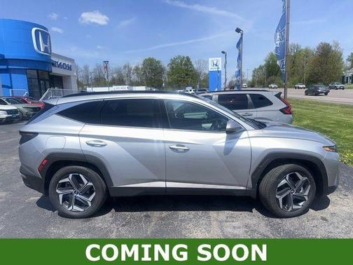Shimmering Silver 2024 Hyundai TUCSON Hybrid Limited