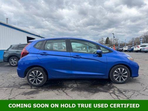 Aegean Blue Metallic 2020 Honda Fit LX