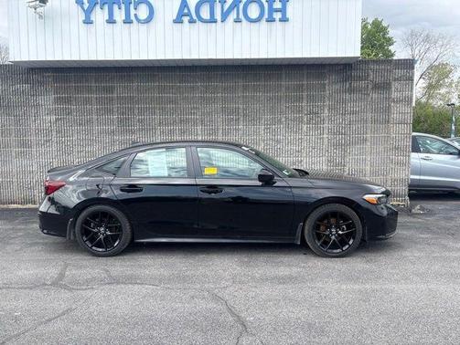Crystal Black Pearl 2025 Honda Civic Sport