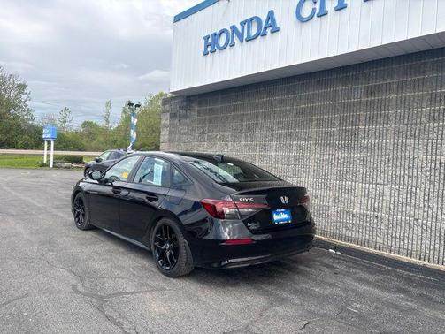 Crystal Black Pearl 2025 Honda Civic Sport