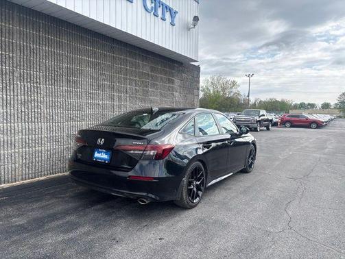 Crystal Black Pearl 2025 Honda Civic Sport