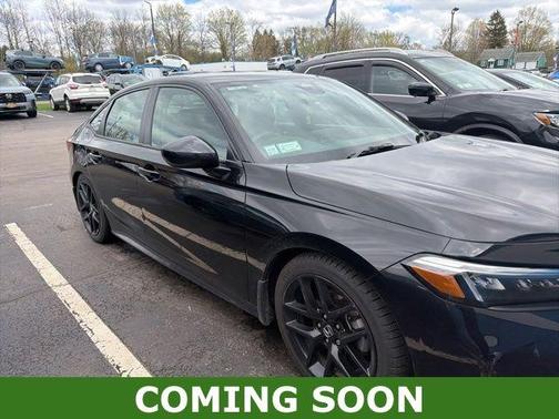 Crystal Black Pearl 2025 Honda Civic Sport