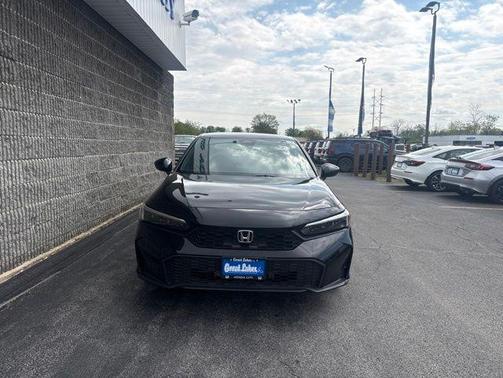 Crystal Black Pearl 2025 Honda Civic Sport