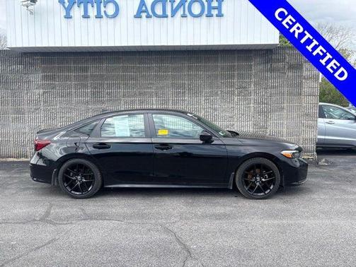 Crystal Black Pearl 2025 Honda Civic Sport