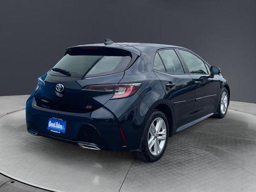 Galactic Aqua 2019 Toyota Corolla Hatchback SE