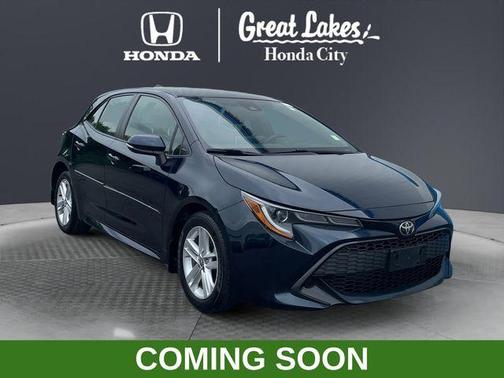 Galactic Aqua 2019 Toyota Corolla Hatchback SE