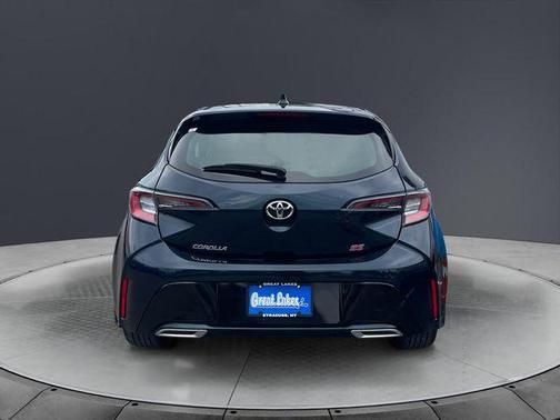Galactic Aqua 2019 Toyota Corolla Hatchback SE