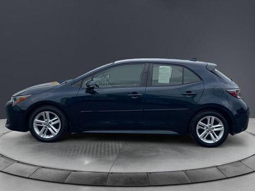 Galactic Aqua 2019 Toyota Corolla Hatchback SE