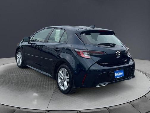 Galactic Aqua 2019 Toyota Corolla Hatchback SE