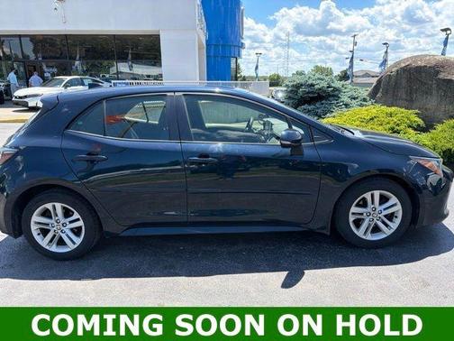 Galactic Aqua 2019 Toyota Corolla Hatchback SE