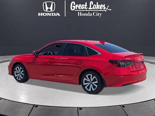 Red 2026 Honda Civic LX