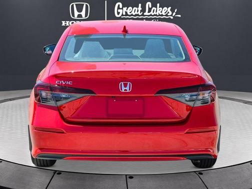 Red 2026 Honda Civic LX