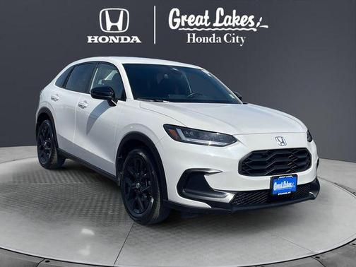 Platinum White Pearl 2025 Honda HR-V Sport