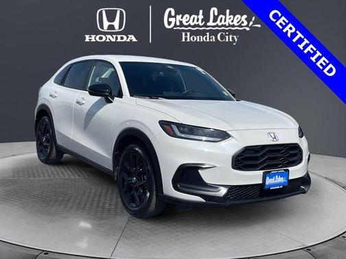 Platinum White Pearl 2025 Honda HR-V Sport